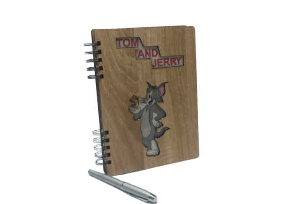 Cuaderno Pequeño MDF Laminado. Tom y jerry - Imagen 2