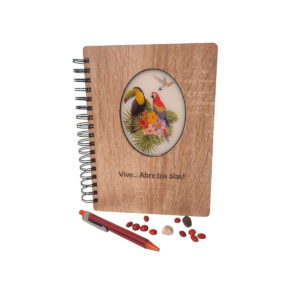 Cuaderno en mdf laminado de 3mm - Fauna Colombiana