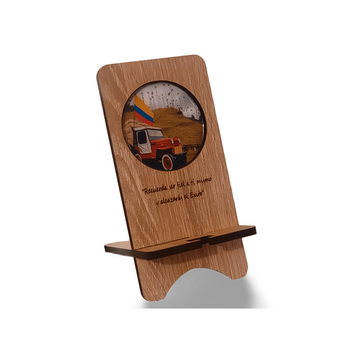 Soporte para Celular en Mdf - Jeep del Eje Cafetero - Image 2