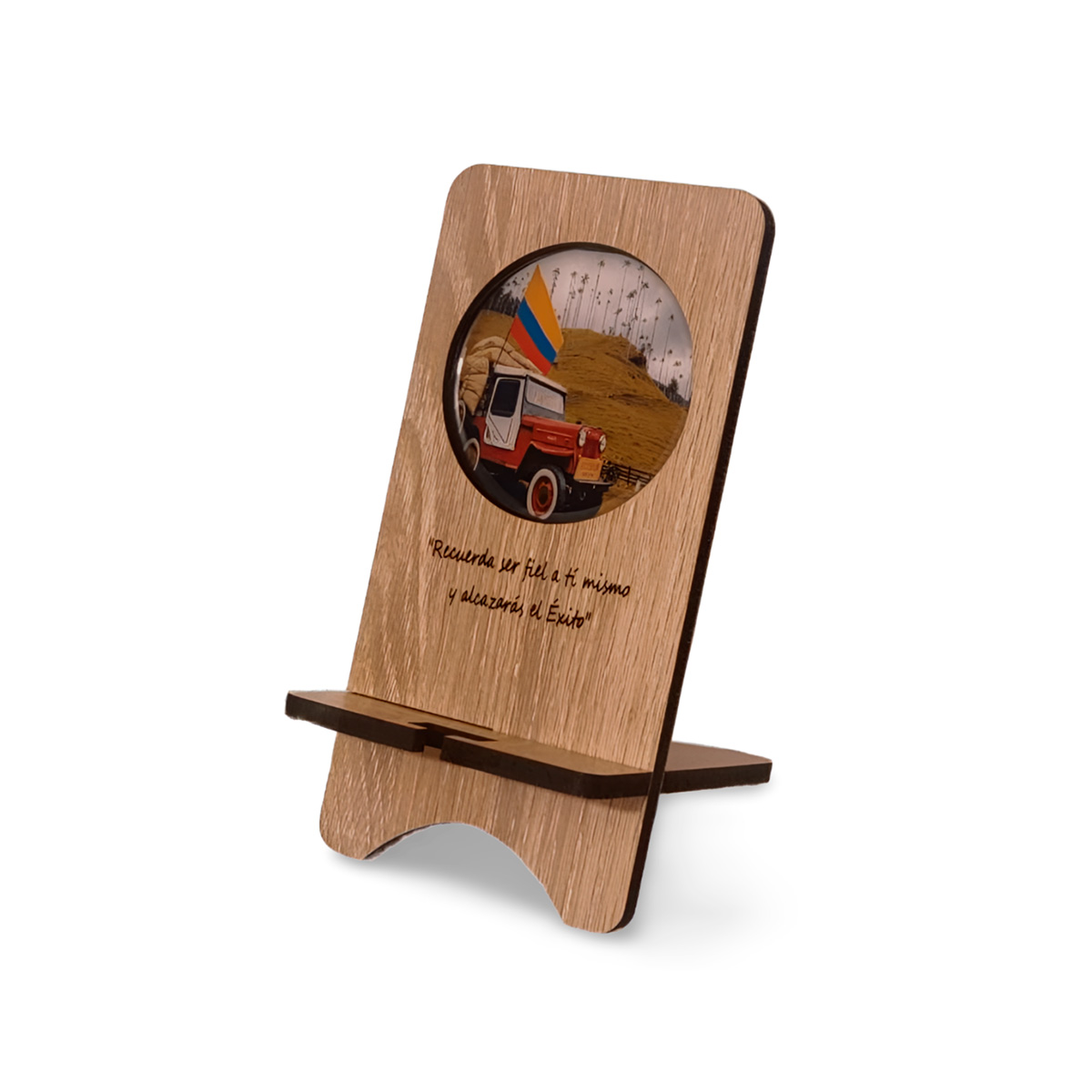 Soporte para Celular en Mdf - Jeep del Eje Cafetero - Image 3