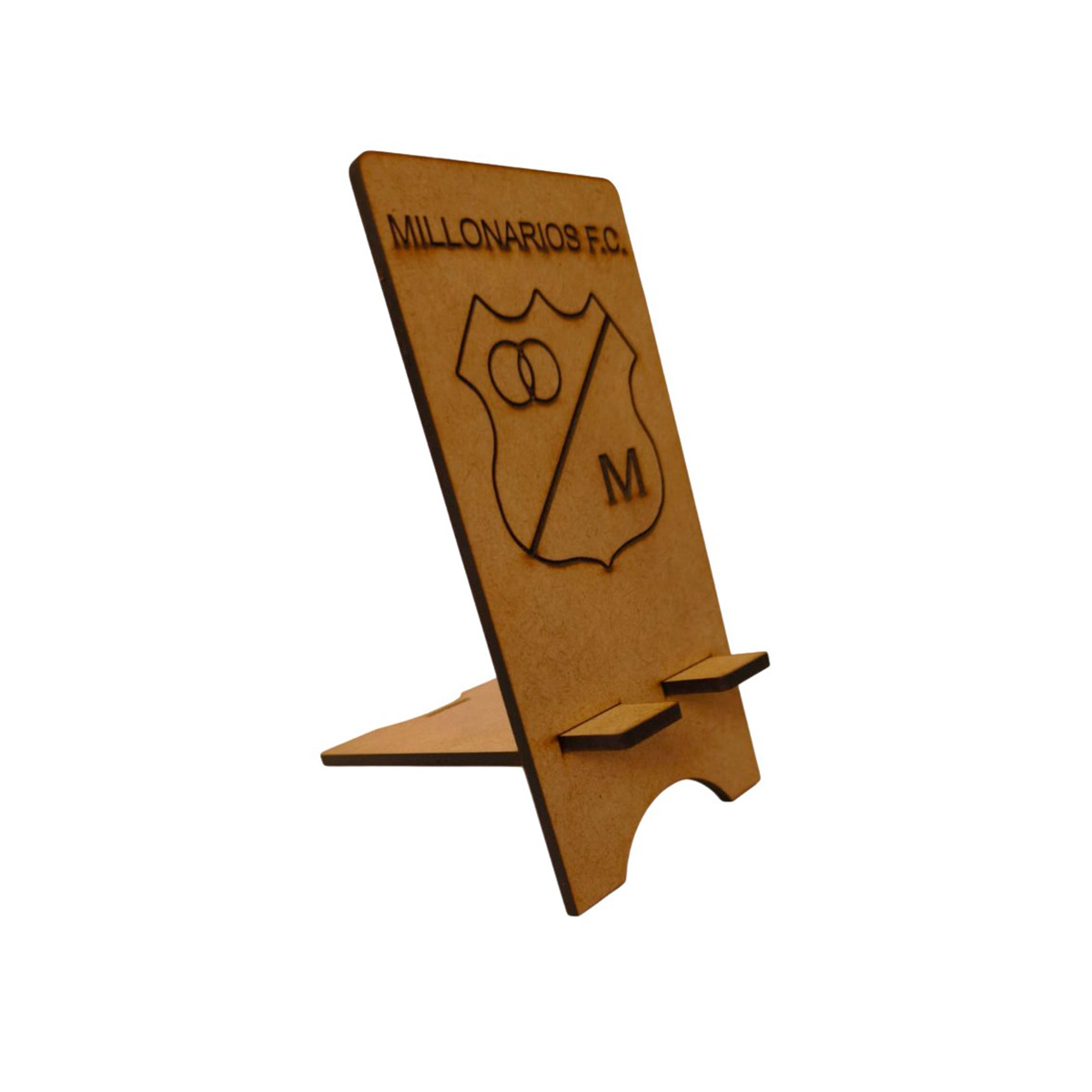 Soporte para Celular en Mdf 4mm - Millonarios FC