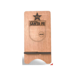 Soporte para Celular en Mdf - Santafé Edición Especial Decimo Título