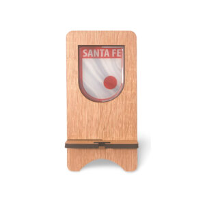 Soporte para Celular en Mdf - Independiente Santafé