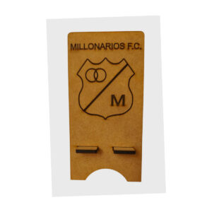 Soporte para Celular en Mdf - Equipo de Futbol